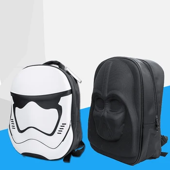 

Fashoin 3D Star Wars Backpack Darth Vader Backpacks Teenage Backpacks for girls school bags laptop backpack male Mochilas