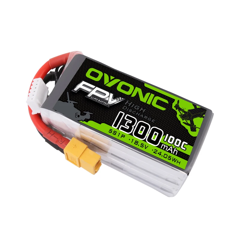 1 шт. GENS ACE osonic 1000 мАч 1300 мАч 1550 мАч 18,5 в 22,2 в 5S 6S 100C Lipo аккумулятор XT60 разъем для радиоуправляемого автомобиля дрона Heli лодки автомобиля