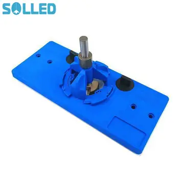 

35Mm Concealed Hinge Drilling Jigs Hinge Hole Saw Jig Drilling Guide Locator Hole Opener Door Cabinets Woodworking Diy Tool