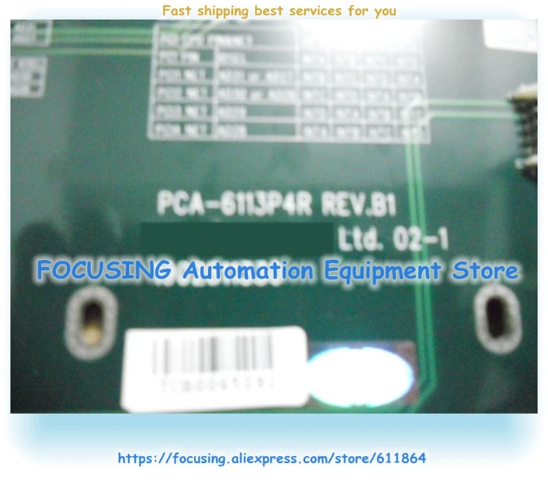 Базовая пластина PCA-6113P4R Промышленная материнская плата