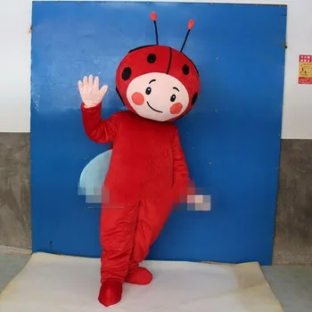 

New Cute Ladybug Halloween Christmas Mascot Costume Cosplay Party Clothing Carnival Christmas Unisex Cosplay Hallowen Gift