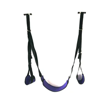 Sex Erotic Toys shop tool for Couples Sex Swing Soft Sex Furniture Fetish Bandage Love Adult game Chairs Hanging Door Swing 6
