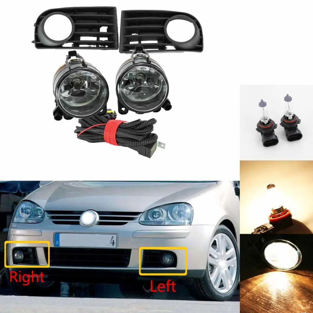 Светильник ры для VW Golf 5 V MK5 R32 2004 2005 2006 2007 2008 2009 галогенсветильник Автомобильные