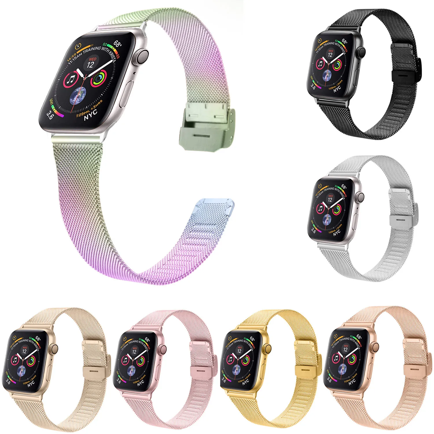 iwatch series 3 milanese loop