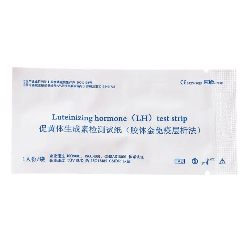 5Pcs Ovulation Test Strip Predictor Fertility Stick Highly Sensitive Accurate Results Automatically Recognizing Fast Convenient 4