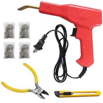 

Hot Staplers Machine Plastics Welder Garage Tools 50W Staple PVC Repairing Machine Car Bumper Welding Repairing Soldering Iron