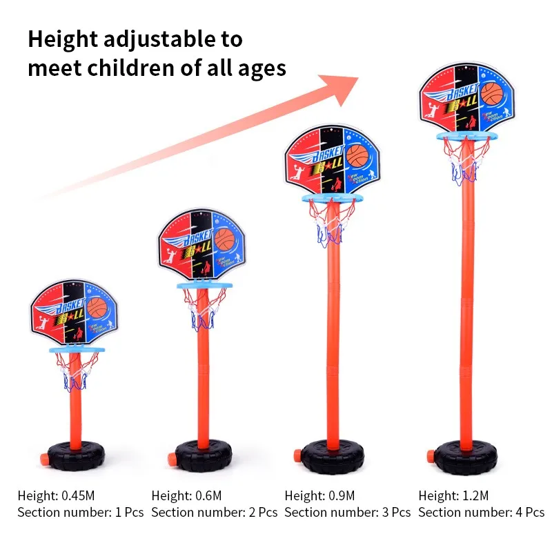 Детская Мини Регулируемая, Баскетбольная игровая сеть обруч спортивный комплект из двух предметов Крытый открытый баскетбол Игровой Набор баскетбольный Стенд подарок