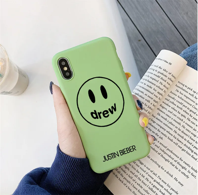 Мягкий силиконовый чехол для iphone 11, 6, 6 S, 7 plus, 8, 8 plus, X, XR, XS Max Pro, чехол для телефона с тисненым смайликом