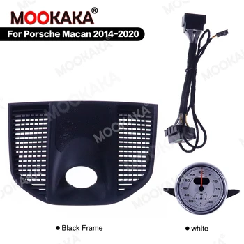 شراءساعة توقيت السيارة لبورش ماكان 2014-2020 الداخلية لوحة القيادة مركز ساعة البوصلة الوقت مقياس إلكتروني على مدار الساعة Accessional