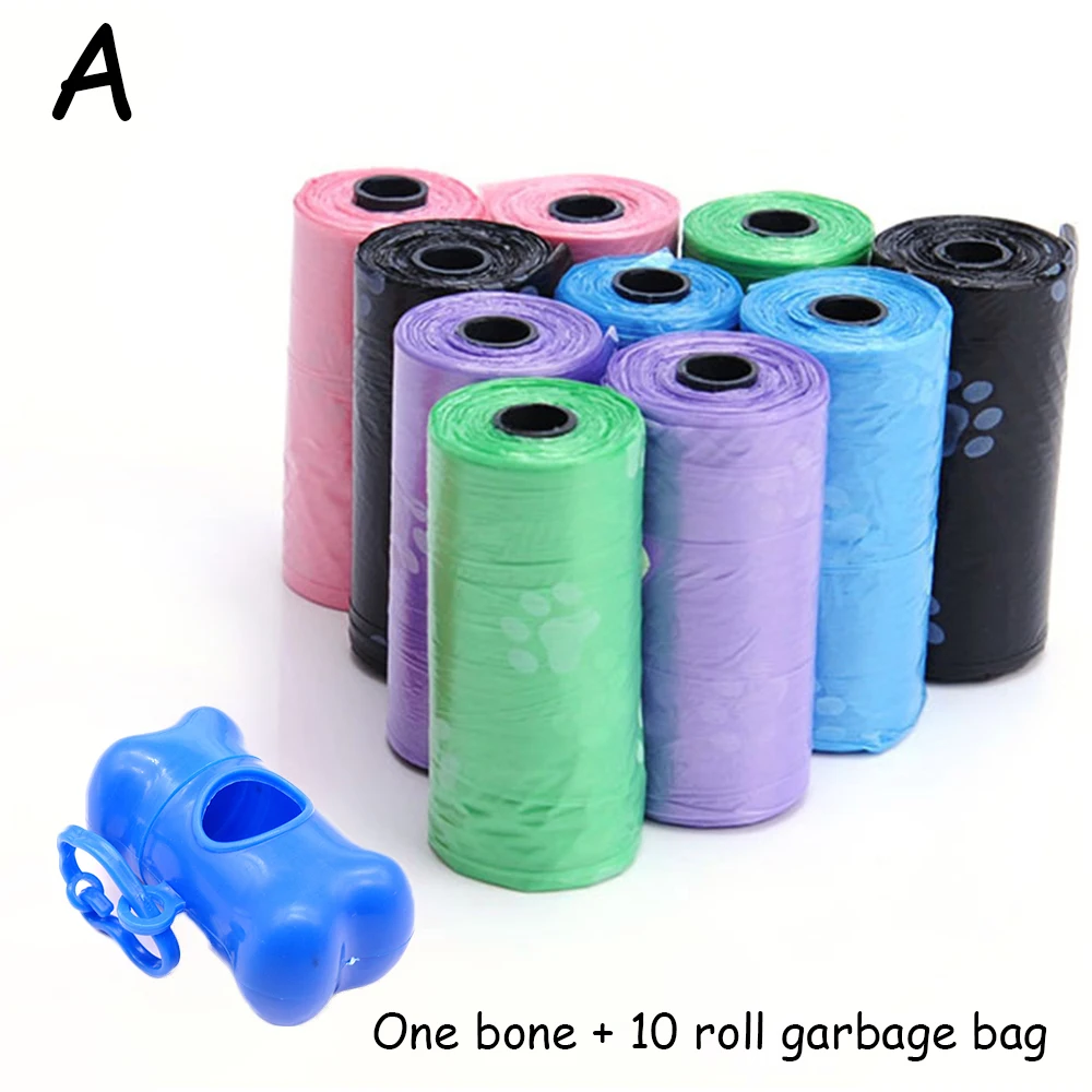 550pcs waste bag Корм для питомцев, собаки er питомцев С 1 рулон мусорные мешки корм для питомцев, собаки Совок чистке Палочки вверх средство удаления экскрементов для отдыха на открытом воздухе для корма дерьмо жидкость для снятия - Цвет: 550pcs waste bag
