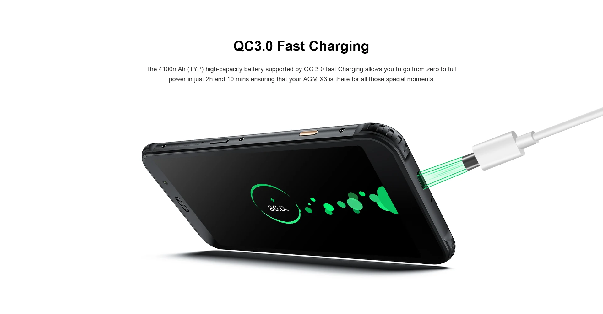 Оригинальный AGM X3 NFC Смартфон 4G 8G 128G SDM845 Android 8,1 5,99 дюймов, мобильные телефоны IP68 Водонепроницаемый мобильный телефон двойная коробка Динамик