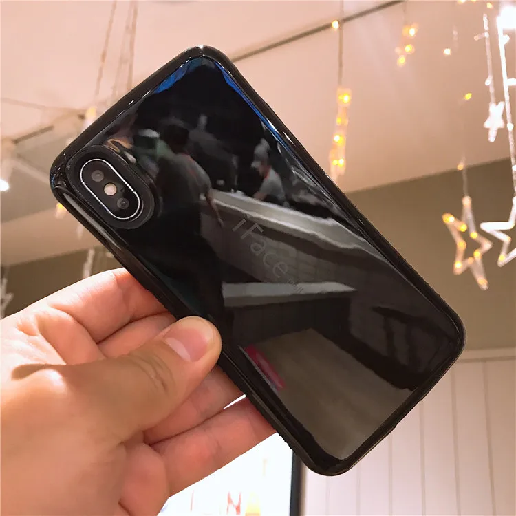 Iface mall сверхмощный чехол для IPhone 11 11 Pro MAX противоударный для задней крышки, Твердый чехол 11Pro XS max XR X Чехлы для мобильных телефонов - Цвет: Black