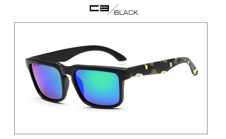 KDEAM, брендовые, дизайн, поляризационные солнцезащитные очки, мужские, ультралегкие, граффити, очки, оправа, квадратные, солнцезащитные очки, уличные, УФ очки, X17