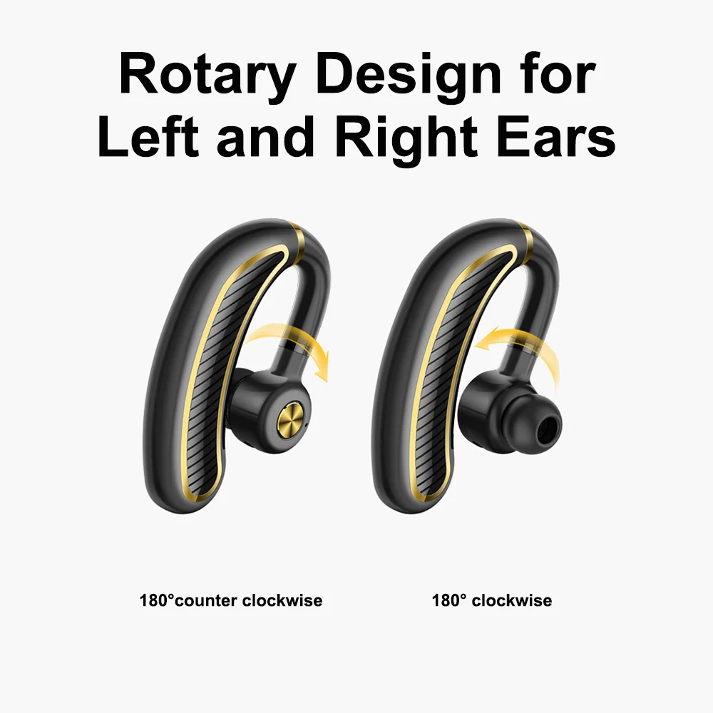 K21 Wireless Headphones Drive Bluetooth Hook Design Handsfree Stereo Earphone Earbuds Support IOS Android Phones