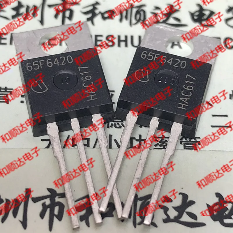 2 шт./65F6420 IPP65R420CFD-220 650V 27A