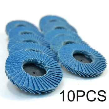 

10Pcs 2 Inch Sanding Flap Discs Angle Grinder Disc Metal Polishing Wheel 80 Grit