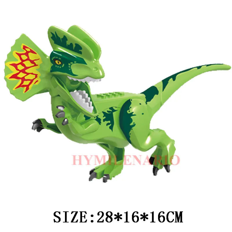 Парк Юрского периода динозавры велоцираптор Stygimoloch Baryonyx строительные блоки