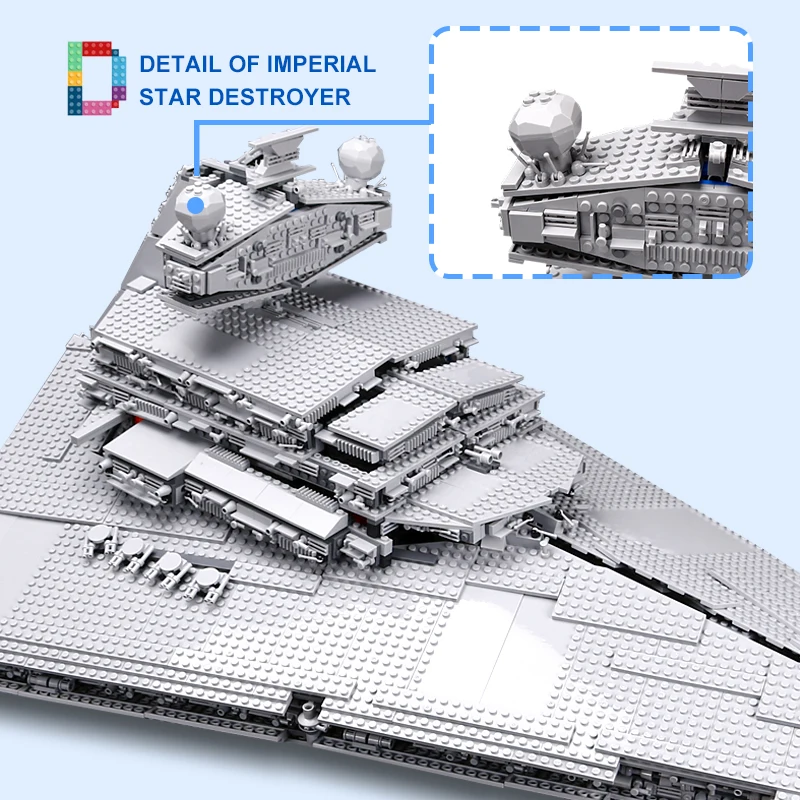 05027 05028 Звездный Разрушитель набор совместимый 10030 10221 модель войны строительные блоки кирпичи подарки подарок на день рождения