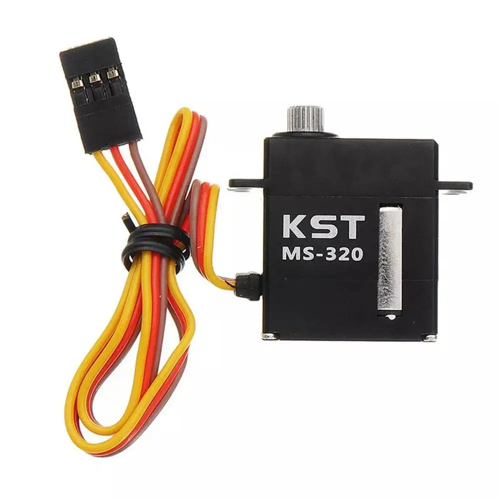 

NEW KST MS320 5.5KG 7.4V Metal Gear Digital Servo 2 Ball Bearing Servo for RC Trex 450 Goblin 380 Helicopter