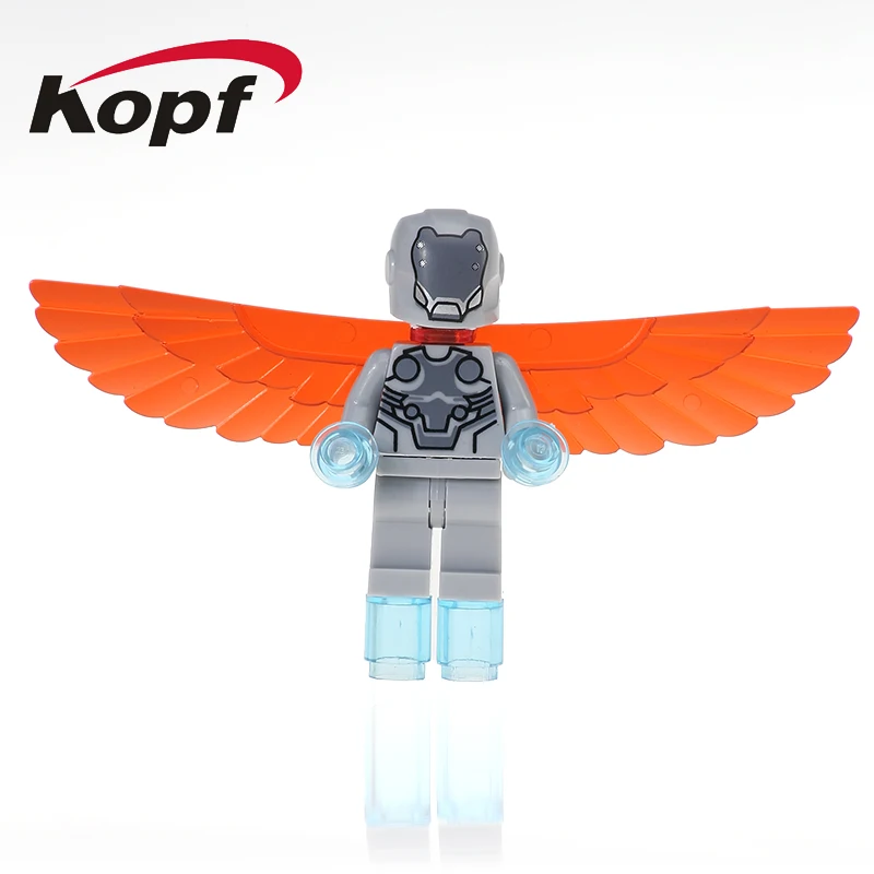 

Building Blocks Captain America Coulson Super-Adaptoid Spider Boy Hammer Red She-Hulk Model Figures Bricks Kids Gift Toys XH 540