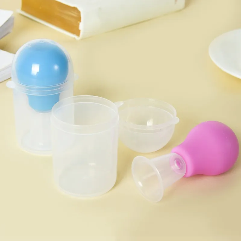 

1PC Silicone PP Soft Correction for Inverted Flat Nipple Aspirator Solid Color High Quality Safety Convenient Nipple Aspirator