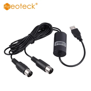 

Neoteck MIDI to USB IN-OUT Cable Converter 5-Pin DIN MIDI to USB IN-OUT Cable Converter for Mac PC Laptop to Music Piano