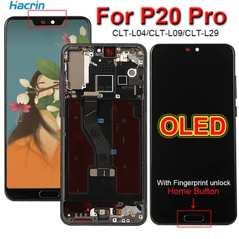 

Screen For Huawei P20 Pro CLT-L04/L09/L29 LCD Display Touch Screen Replacement Digitizer Assembly For Huawei P20 Pro Screen 6.1"