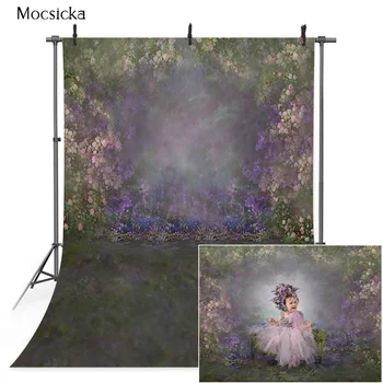 

Abstract Texture Photography Backdrop Newborn Kids Portrait Background for Photo Studio Oil Painting Vintage Photo Booth Studio