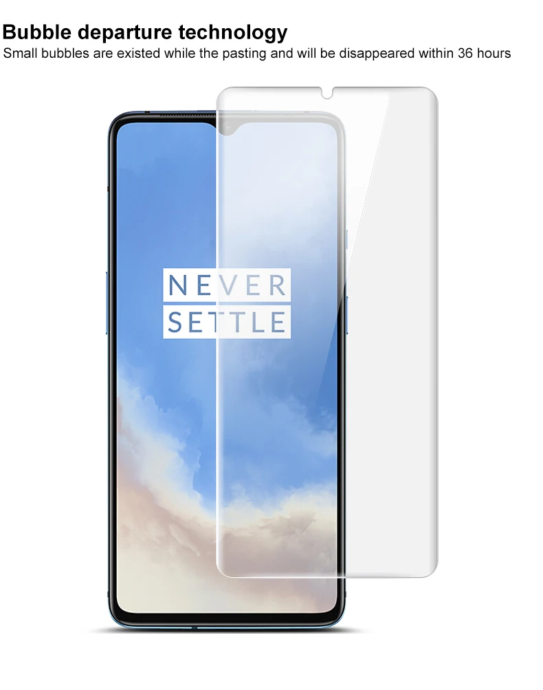 Для OnePlus 7T Pro защита экрана IMAK Hydrogel III Передняя и задняя мягкая защитная пленка tpu для OnePlus 7T 1+ 7T Pro не стекло