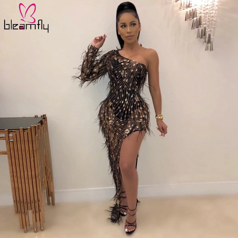 2019 сексуальный комплект из двух предметов Женское боди без бретелек + перо