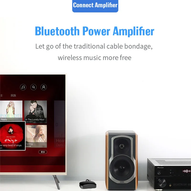 NFC Bluetooth 5 0 Receiver Transmitter 3 5MM AUX RCA Stereo Wireless Adapter For Car Headphone TV PC Support U Disk TF Card