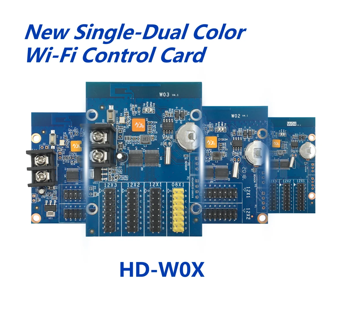 HD-W00 HD-W02 HD-W03 Wi-Fi светодиодный контроллер P10 Беспроводной с поддержкой телефона app