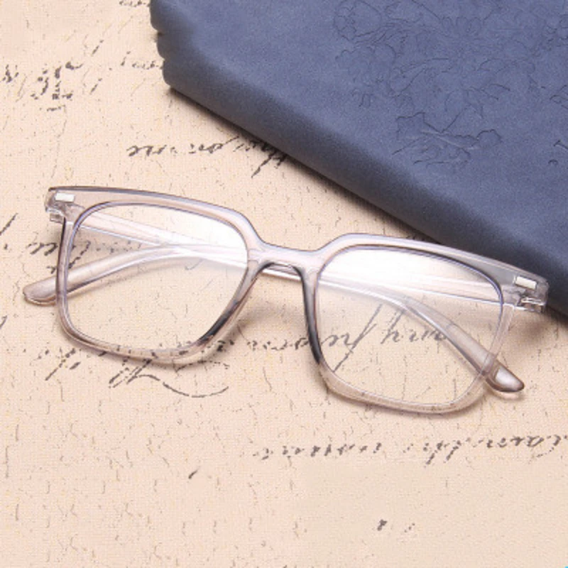 Модный классический квадратный анти синий светильник мужские компьютерные очки