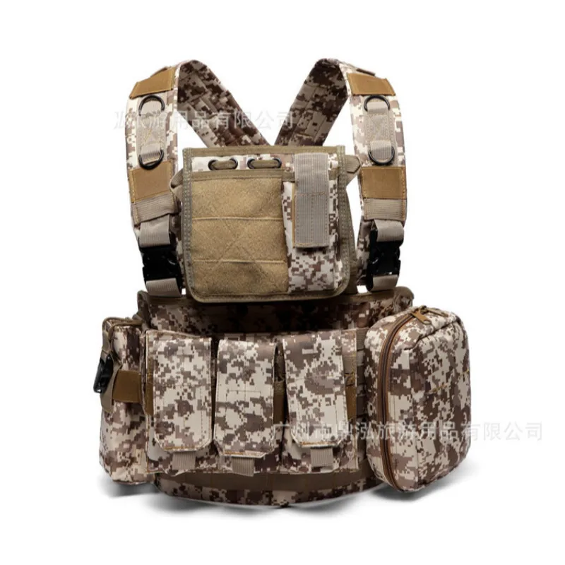 

Combat Training Tactical Vest Army Fan CS Field Chest Rig Outdoor Hunting Vests Plate Carrier Military Vest Camouflage Waistcoat