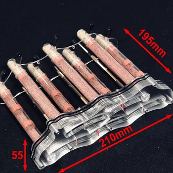 

Educational Ant nest insect Cages natural sand 7pcs Gypsum for Queens&Colonies living Moisturing Acrylic Ant Farm Pet Anthill