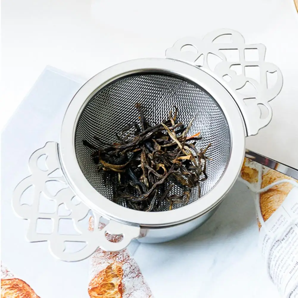 

Tea Strainer Steeper Stainless Steel Fine Mesh Tea Infuser Filter for Brewing Steeping Loose Tea