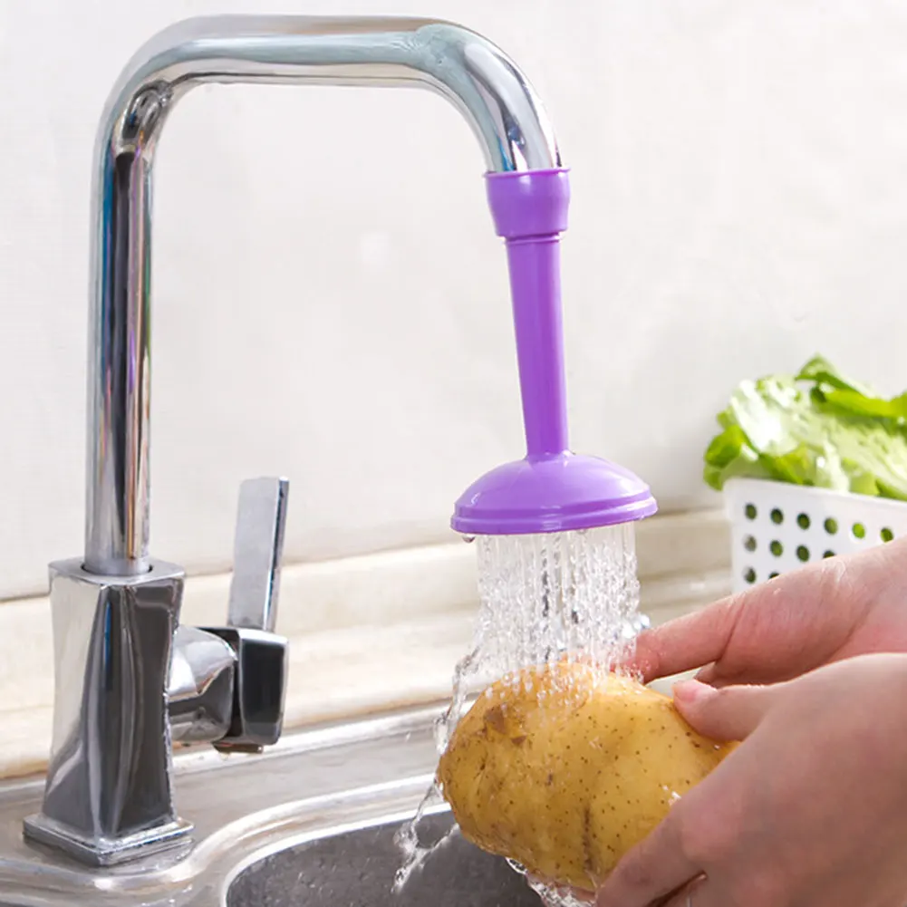 Kitchen Sprayers Water Saving Shower Faucet Tap Purifier Filter Short& Long Shape Available Flow Adjustable