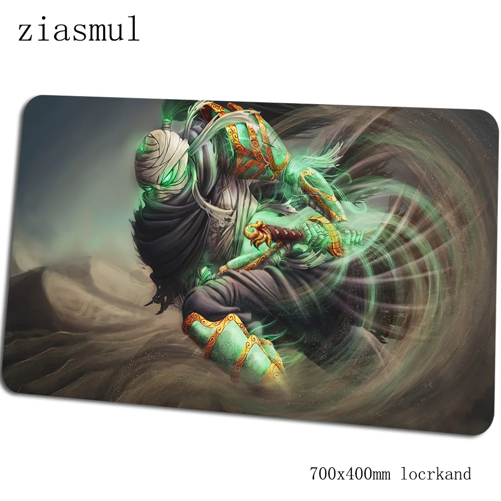 Yasuo коврик для мыши HD шаблон компьютерный коврик 70x40 см игровой коврик для мыши большая Очаровательная клавиатура со встроенной мышью игры ПК геймер стол - Цвет: Size 700x400x2mm