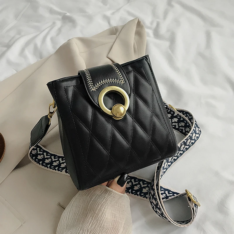 

Luxury women's bag women bags for women High quality embroidery thread shoulder bag 2020 sac main bolsas de mujer