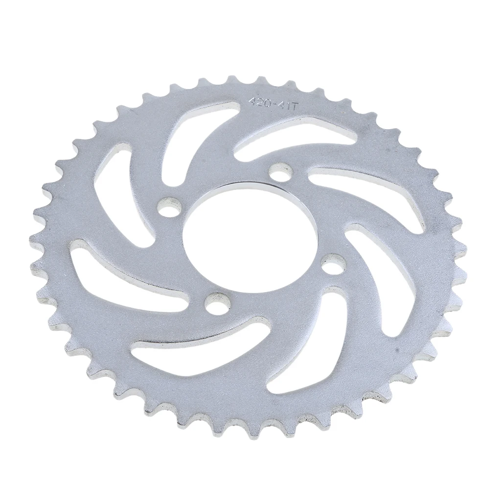 420 52mm 41 Teeth Rear Chain Sprocket for Yamaha 125CC PIT PRO Quad Dirt Bike ATV