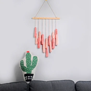 

1PCS Tapestries Hanging Ornaments New Bohemian Handmade Macrame Pendants Wedding Christmas Home Wall Hanging Decoration Pendant