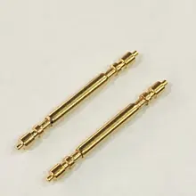 2шт Нержавеющая сталь двойной фланце316 сталь 1,8x20 мм RLX ремешок для часов Пружинные стержни штырьки для соединения ремешков инструмент сделки для часовщика