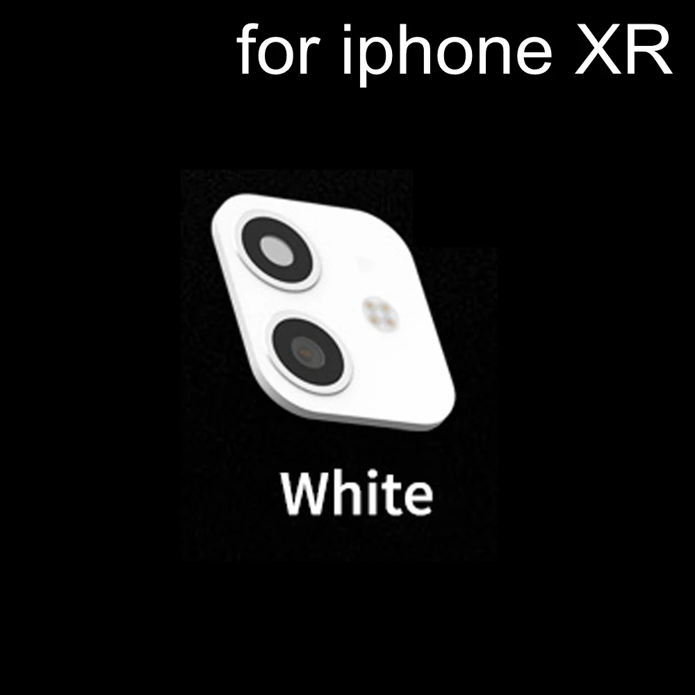 Новая поддельная Защитная крышка для объектива камеры для iPhone X XS Max Замена на iPhone 11 Pro Max пленка для объектива камеры