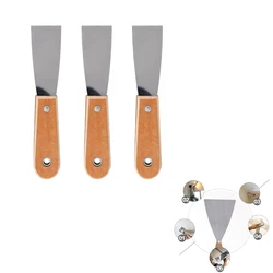 1/1.5/2/2.5/3 inch putty facas de madeira lidar com pintura raspador removedor de espátula acessível raspador uso de construção em casa ferramenta
