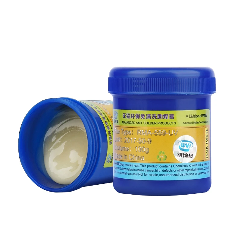 

100g RMA-559-UV BGA Soldering Flux Paste Lead-free Halogen-free No-clean Welding Fluxes for BGA SMT PCB PGA Repair Tools