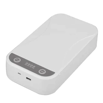 

Phone disinfection Multifunctional UV Portable UV Light Disinfection Box USB Rechargeable for Phone Masks Eye-Glass Key Jewelry