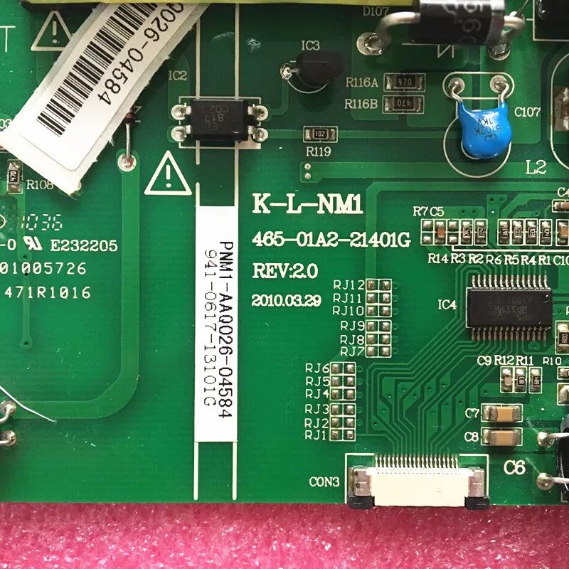 Плата питания L19P11 lcd tv 465-01A2-21401G K-L-NM1