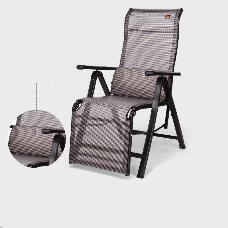 

Folding Chair Home Recliner Bed Siesta Chair Office Happy Lazy Backrest Beach Chair Office Lunch Break Multi-purpose Chair