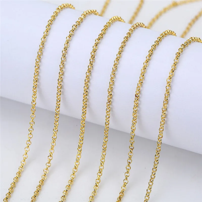 Gold and Silver Link Chains - 5m Bulk