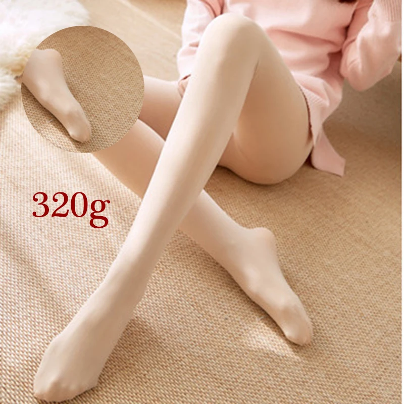 Style 1 320g Высокая талия леггинсы плюс бархат утолщение цвет лица черные леггинсы женские осенние и зимние толстые секции теплые - Цвет: Style 1 320g